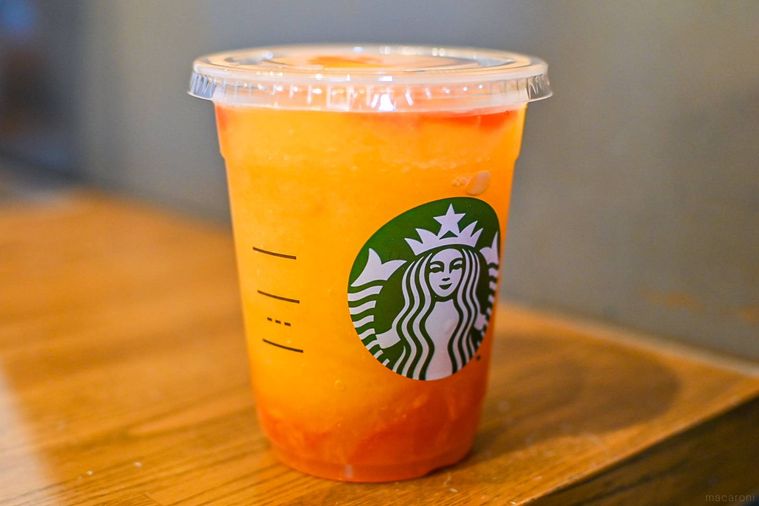 ドリンクの中身のアップ