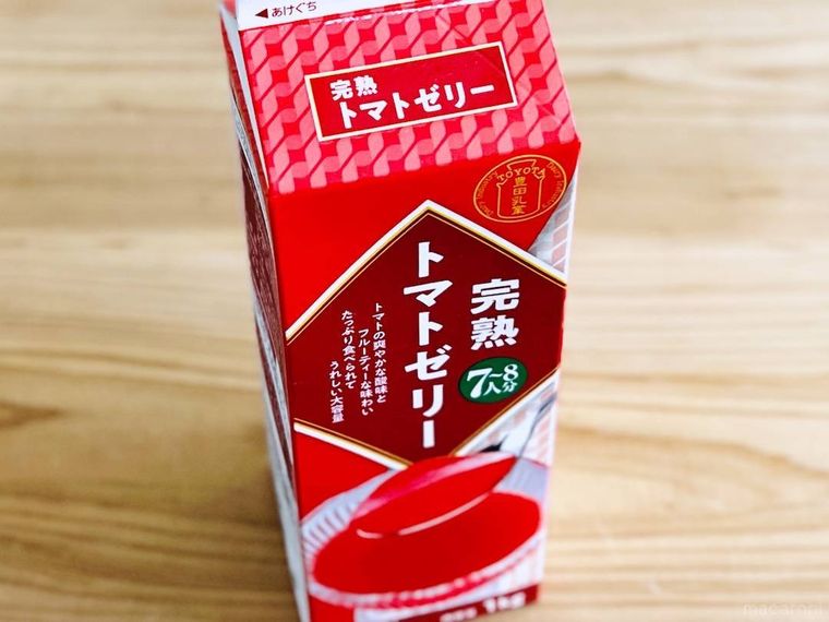 業務スーパーの完熟トマトゼリー