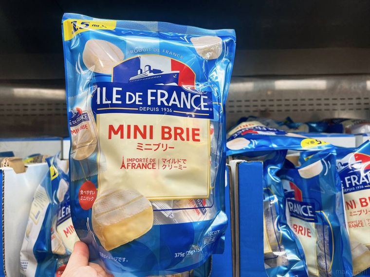 コストコで購入したILE DE FRANCE ミニブリー