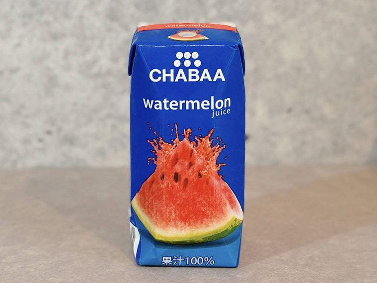 CHABAAのウォーターメロンジュース