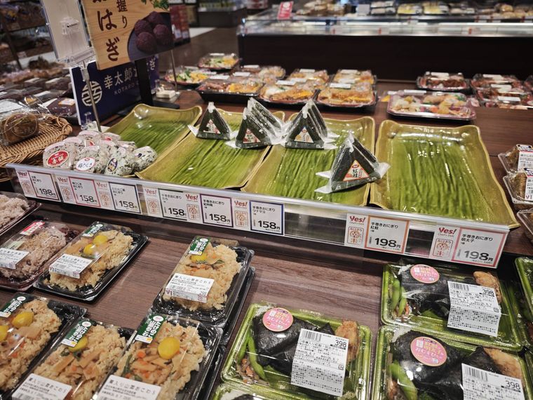 ヤオコーのおにぎりの売り場