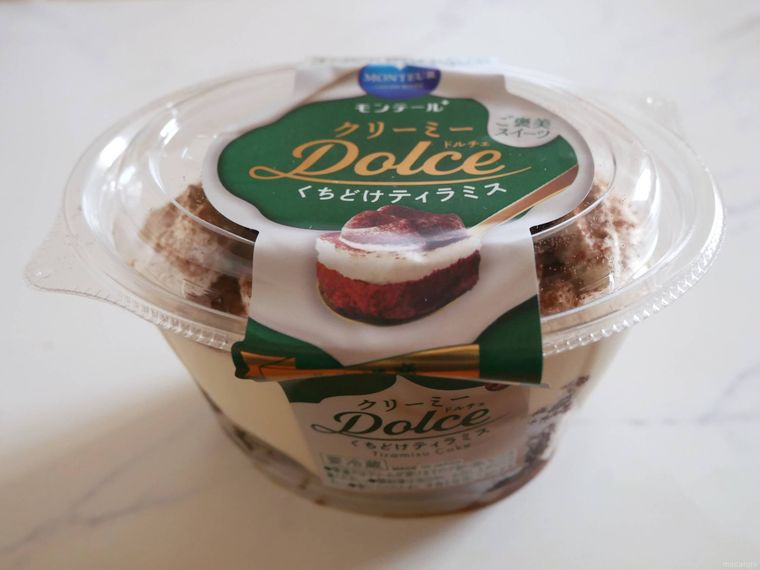 クリーミーDolce・くちどけティラミスのパッケージ