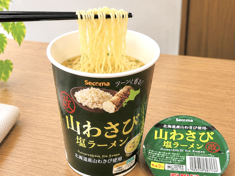 山わさび塩ラーメン
