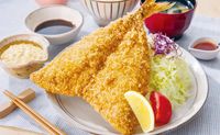 大戸屋に約20cmの真あじの大判あじフライ3万食限定で登場サクッと香ばしい夏限定メニュー