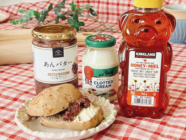 コストコの新作ベーカリー雑穀くるみロールで甘い系アレンジ