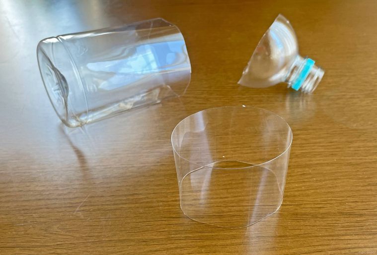 ペットボトルで作ったセルクル