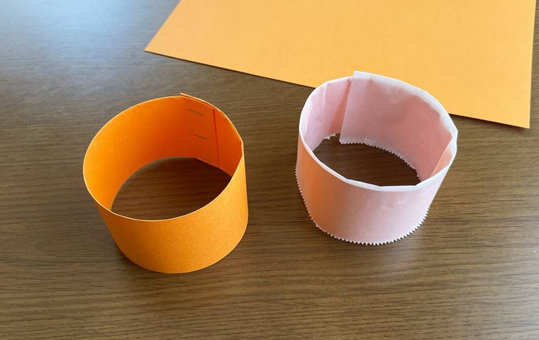 厚紙で作るセルクル