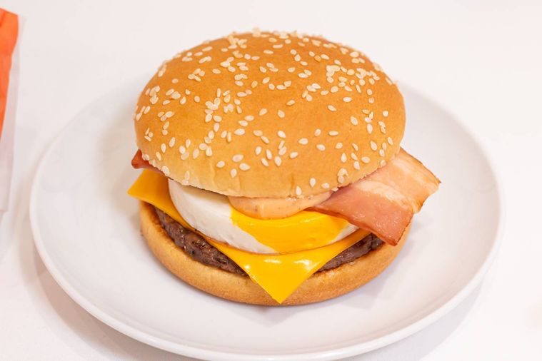 マクドナルドチーズ月見