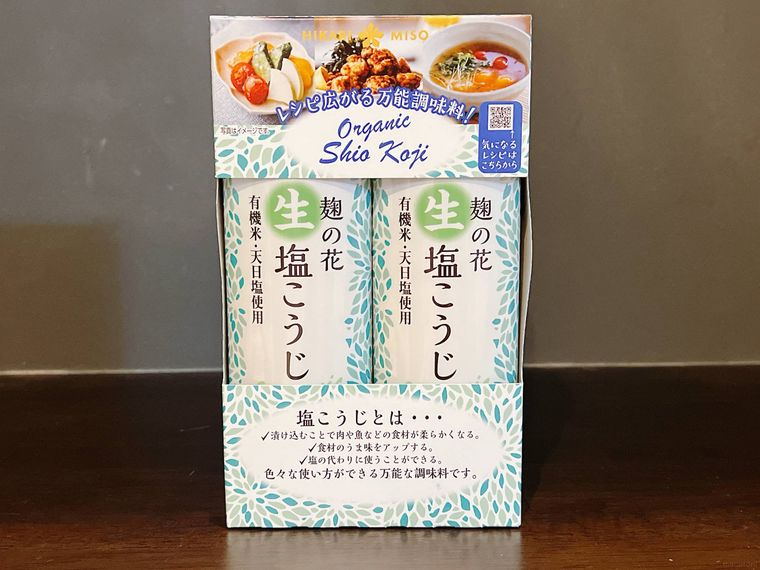 コストコのひかり味噌麹の花 有機生塩こうじ