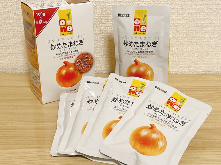 コストコのマスコット炒め玉ねぎ 100g5パック