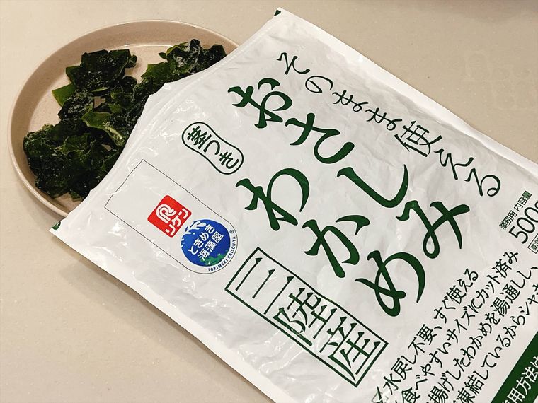 コストコのリケンそのまま使えるおさしみわかめ