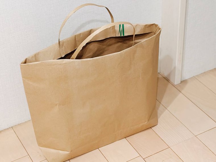 米袋のトートバッグ