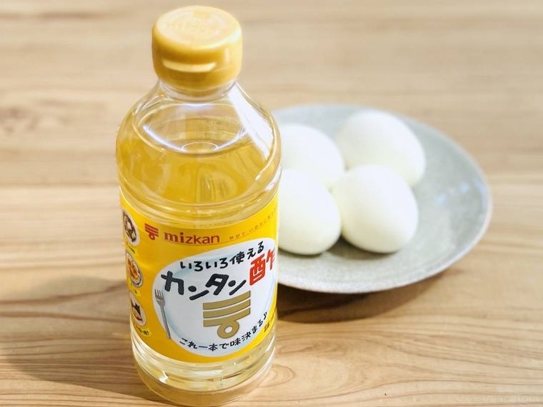 カンタン酢とゆで卵