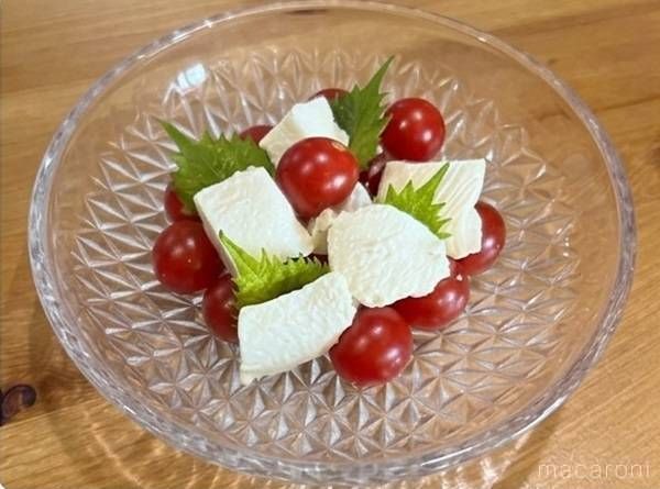 カプレーゼ風・豆腐の塩麹漬け