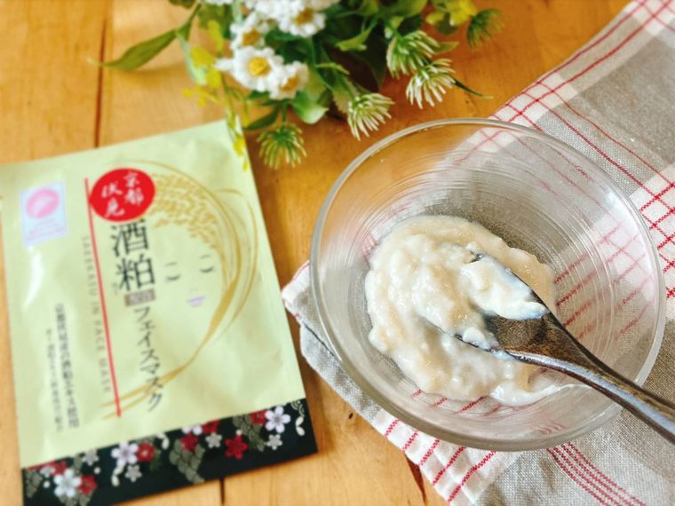 市販の酒粕パックと手作りの酒粕パック