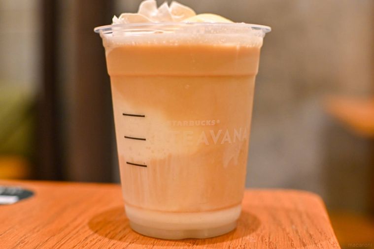 ドリンクの中身のアップ