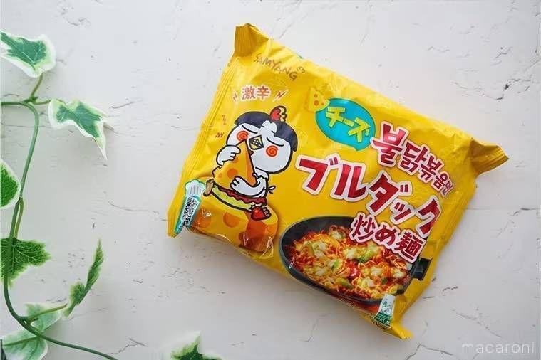 チーズブルダック炒め麺の袋麺