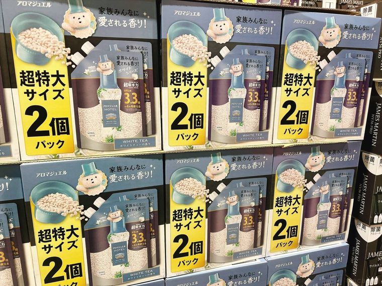 コストコのレノア ハピネス アロマジュエル ホワイトティーの香り 1,410ml2個