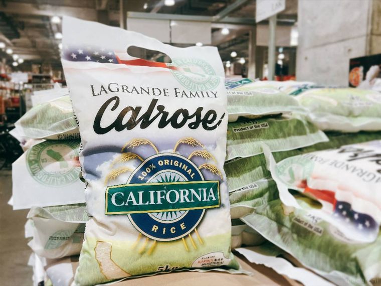 コストコのLAGRANDE FAMILY カリフォルニア産 カルローズ米 無洗米 5kg