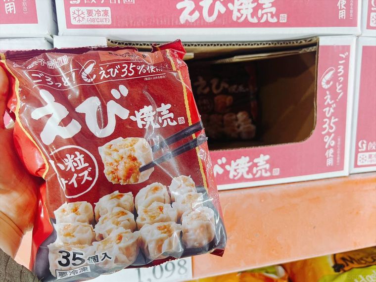 コストコの餃子計画 えび焼売 35個入