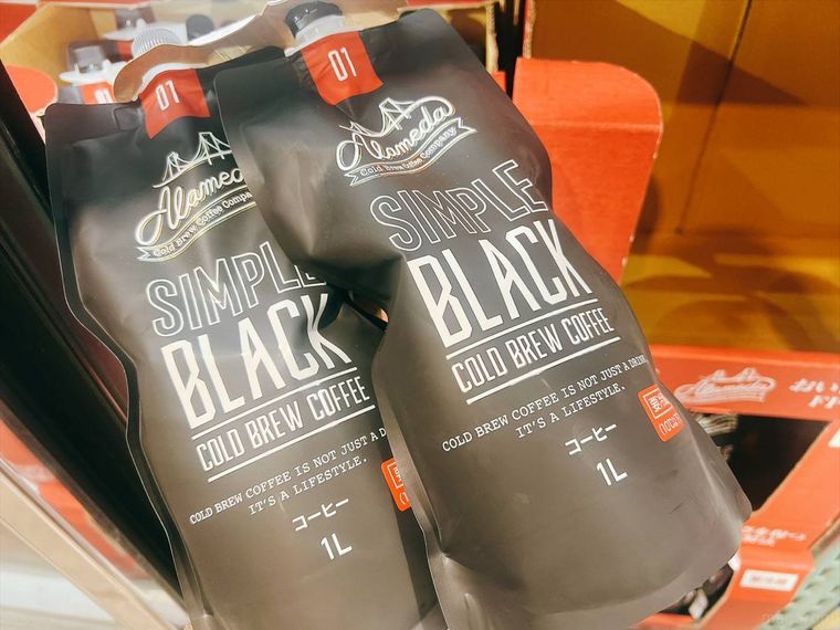 コストコのコールドブリューコーヒー 1L2本