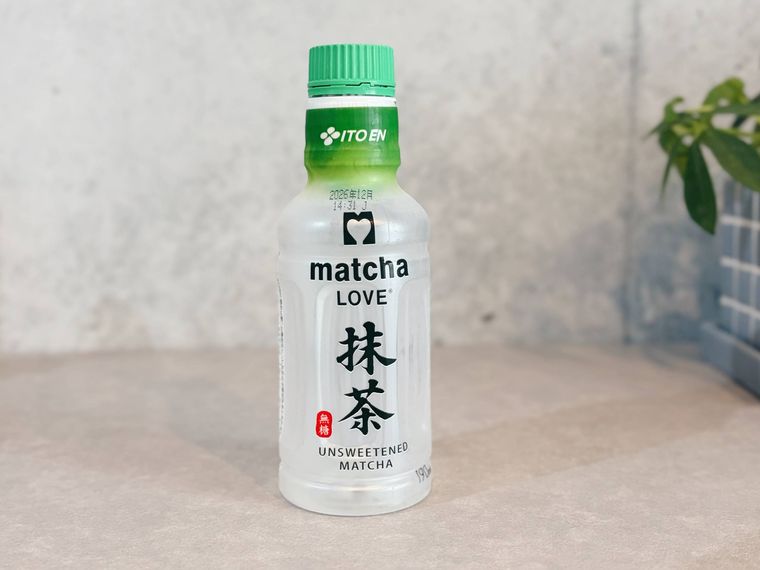 matcha LOVEのペットボトル