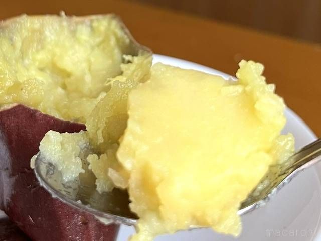 解凍したままの冷凍焼き芋