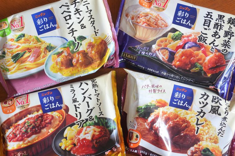 ニップンの新ブランド彩りごはん。のおすすめ4品