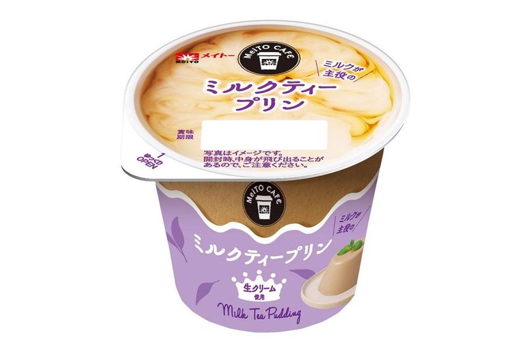 メイトーカフェ ミルクティープリンの特徴
