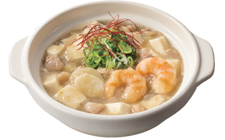 白い麻婆豆腐