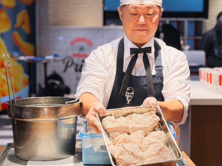 チキンマイスターの笠原一樹さん