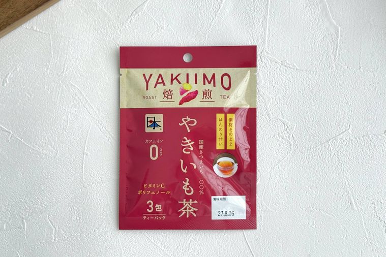 ダイソーのやきいも茶