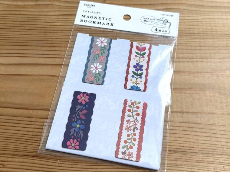セリアのマグネットしおり 4P 東欧