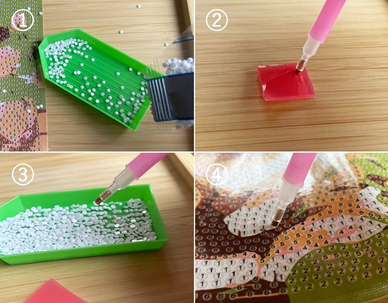 ビーズアートの作り方を紹介