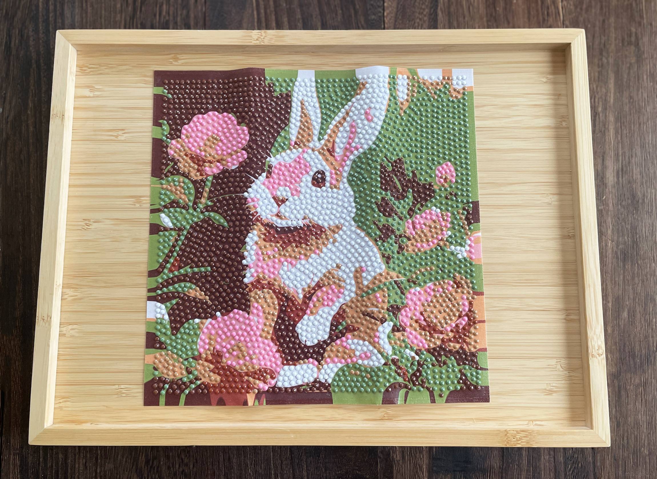 ダイソー「ビーズアート」を作ってみた♪ 110円で楽しめる手作り時間