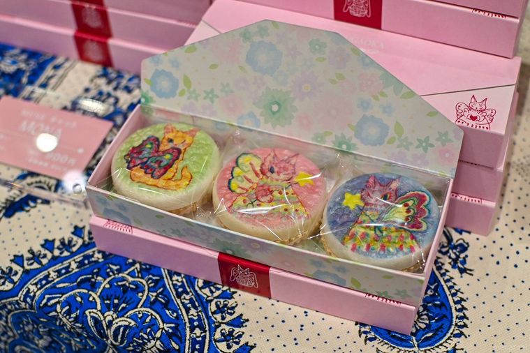 お菓子のアップ