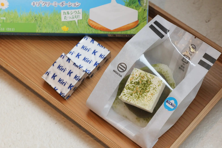 抹茶あんおにKiriおはぎ風