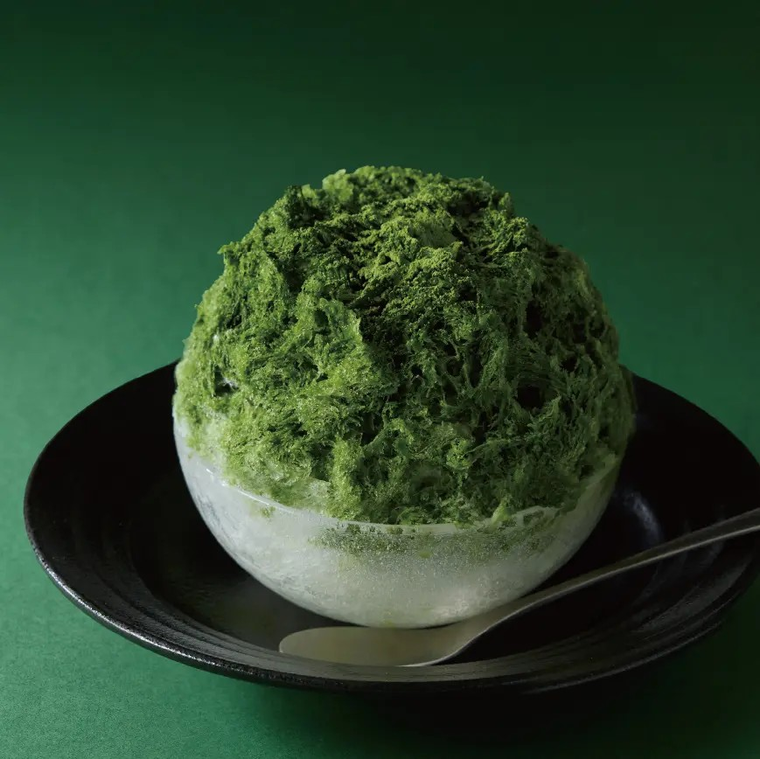 天然水の削り氷 お濃い抹茶金時