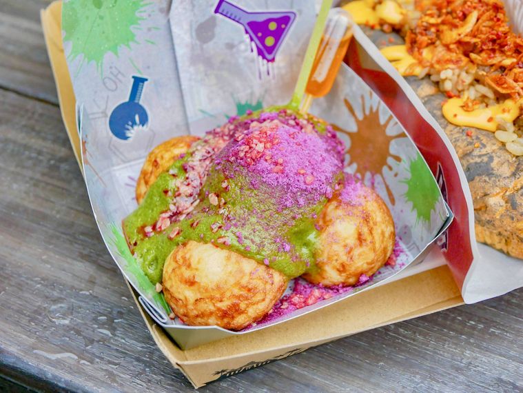 バースト ゾンビ・サイエンス部の実験たこ焼き UMAMIガーリックオイル付き
