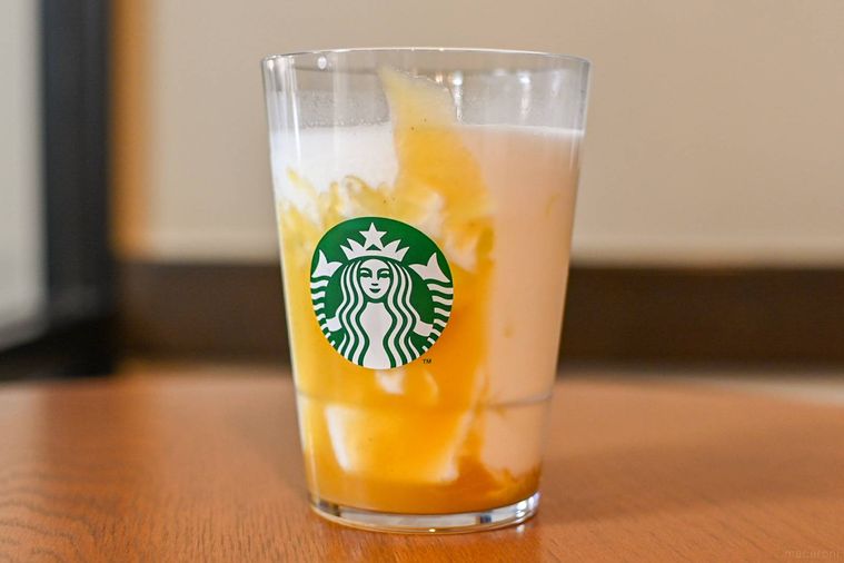 ドリンクの中身のアップ