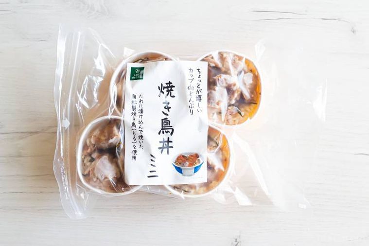 ライフ焼き鳥丼ミニのパッケージ