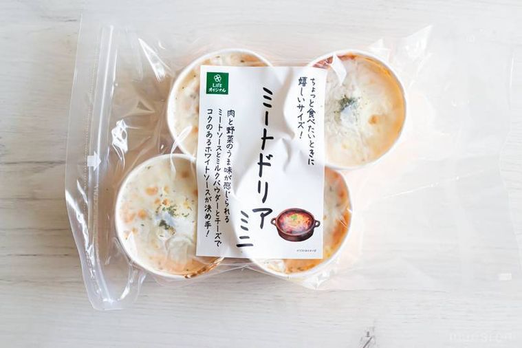 ライフミートドリアミニのパッケージ