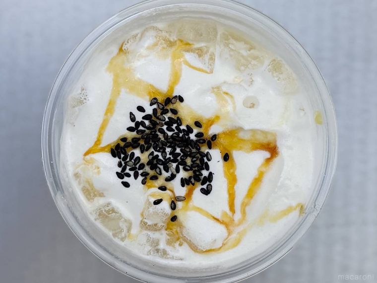 ドトールコーヒーショップの蜜芋オレ 種子島産安納芋使用