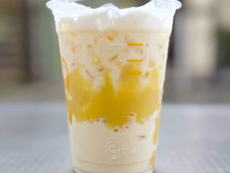 ドトールコーヒーショップの蜜芋オレ 種子島産安納芋使用