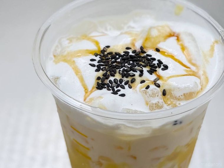 ドトールコーヒーショップの蜜芋オレ 種子島産安納芋使用