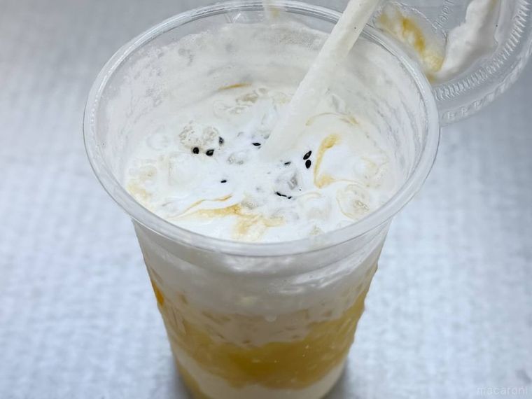 ドトールコーヒーショップの蜜芋オレ 種子島産安納芋使用
