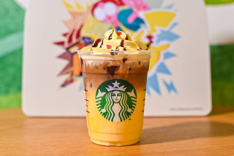 ドリンクを正面から