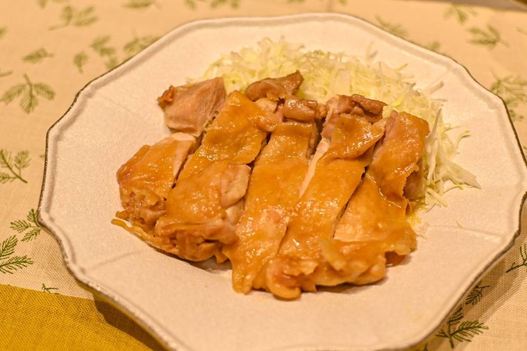 チキンのアップ