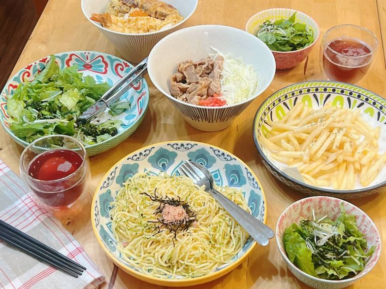 コストコで購入した食器を使ったテーブルコーディネート