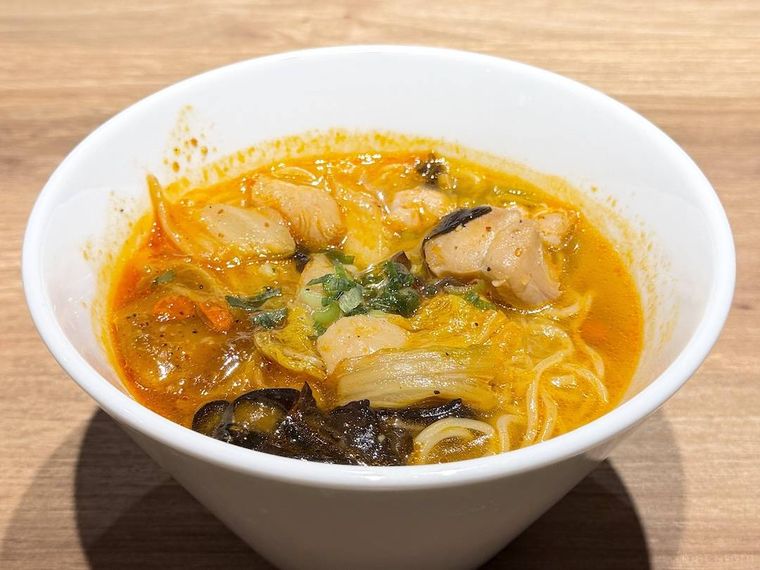 ミスタードーナツの四川風 辛辛やみつき麻辣麺
